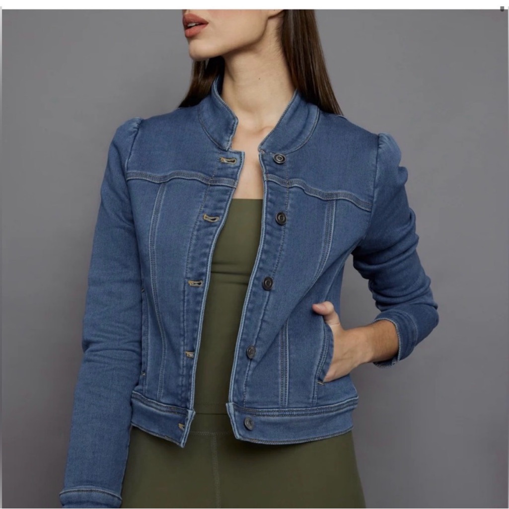 Carbon38 Denim Jacket Size Small Nwt